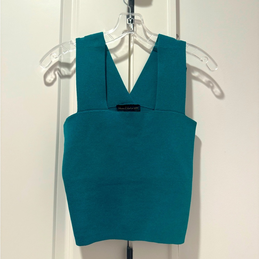 House of Harlow turquoise top - Size XS